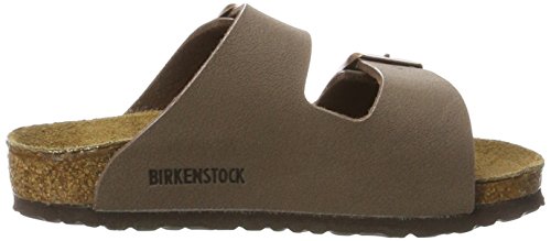 Birkenstock Boy's Mules, Brown Mocha, 3 Big Kid