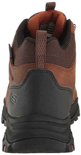 Skechers USA Men's Men's Rickter-Branson Hiking Boot, CDB (Dark Chocolate), 11.5 Wide