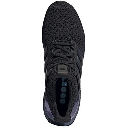 adidas Men's Ultraboost Ltd Running Shoe, Core Black-signal Cyan, 10