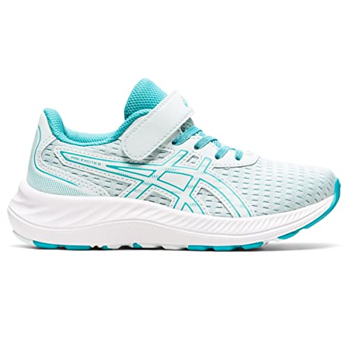 ASICS Kid's PRE Excite 9 Pre-School Running Shoes, K10, Soothing SEA/SEA Glass