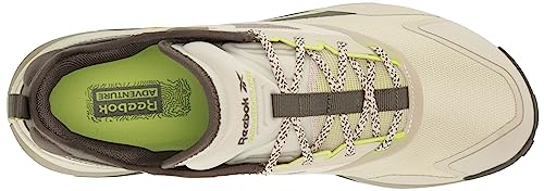 Reebok Unisex Nano X3 Adventure Sneaker, Stucco/Grout/Laser Lime, 8 US Men