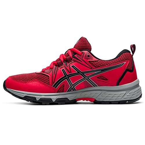 ASICS Kid's Gel-Venture 8 Grade School Running Shoes, 1, Electric RED/Black