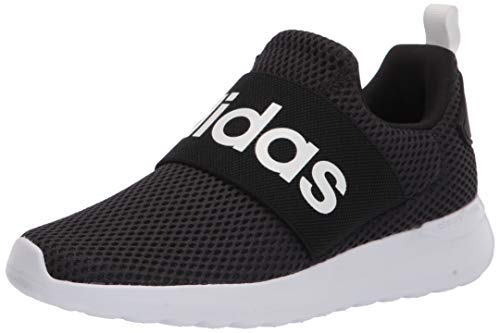 adidas Lite Racer Adapt 4.0 Running Shoes, Black/Black/White, 13.5 US Unisex Little Kid