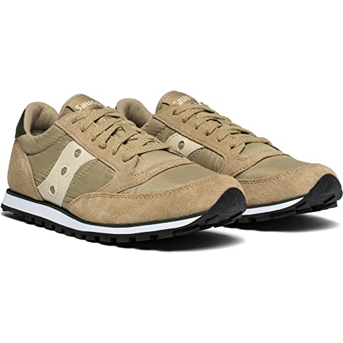 Saucony Men's Jazz Lowpro Sneaker, khaki/green, 11 M US