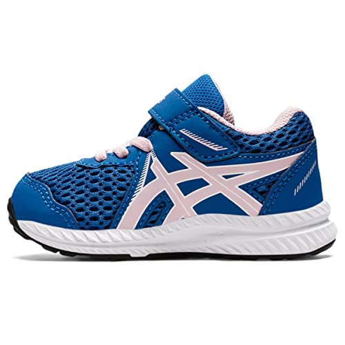 ASICS Girl's Contend 7 PS (Toddler/Little Kid) Lake Drive/Barely Rose 2.5 Little Kid M