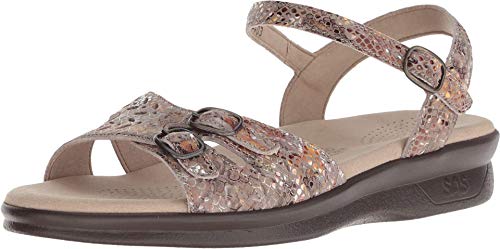 SAS Duo Comfort Sandal Multi/Snake Taupe 9 N - Narrow (AA)