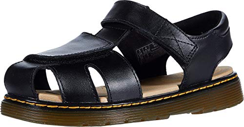 Dr. Martens Kid's Collection Moby II (Little Kid/Big Kid) Black 2 UK (US 3 Little Kid) M