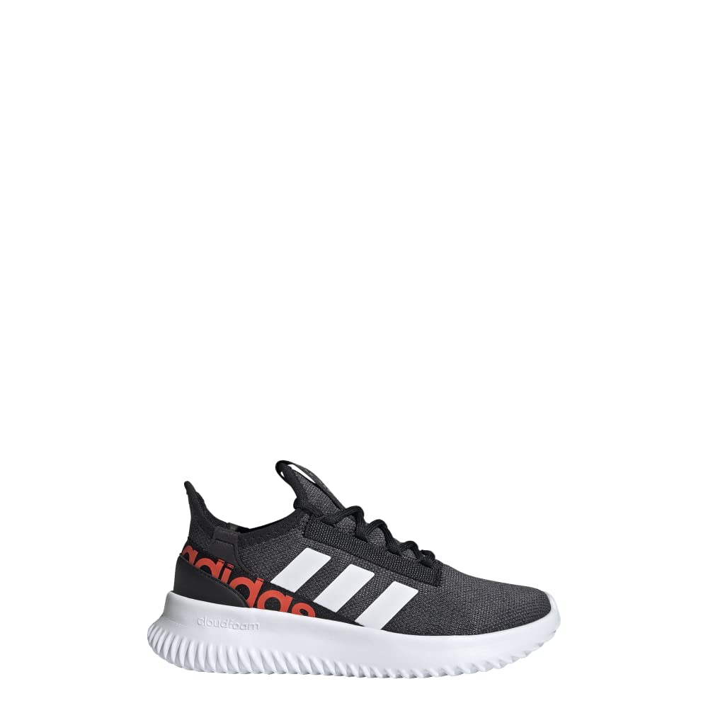 adidas Kids' Kaptir 2.0 Running Shoe 6 Big Kid Black/White/Solar Red