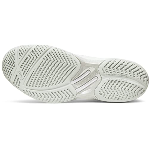 ASICS Women's Sky Elite FF MT Volleyball Shoe - White/Frosted Almond, 13