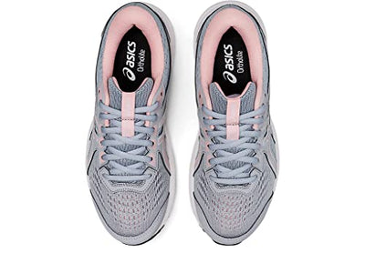 ASICS Women's Gel-Contend 8 Running Shoes, 5, Piedmont Grey/Frosted Rose