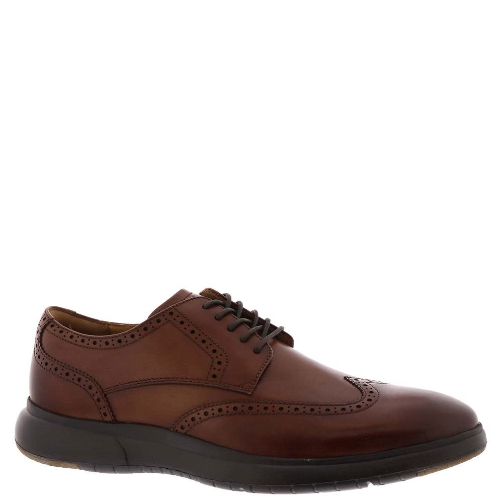 Florsheim Dash Wingtip Oxford Men's Oxford 11 2E US Cognac-Brown