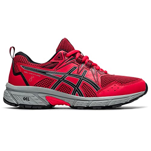 ASICS Kid's Gel-Venture 8 Grade School Running Shoes, 1.5, Electric RED/Black