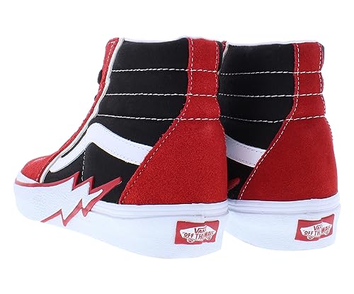 Vans Men's Hi-Top Trainers US 7.5 (Bolt) Racing Red/Black, 42.5 EU, Bolt Racing Red Black, 9.5