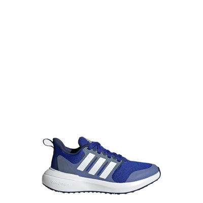 adidas Fortarun 2.0 Cloudfoam Elastic Lace Shoes 4.5 Big Kid Lucid Blue/White/Blue Fusion