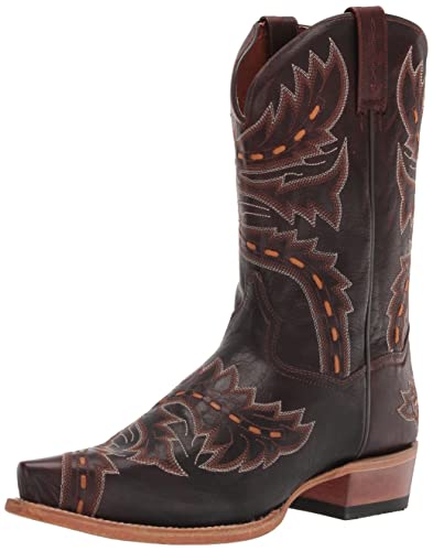 Dan Post Men's Sidewinder Western Boot Snip Toe Chocolate 8.5 EE