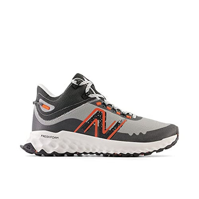 New Balance Men's Fresh Foam Garoe Mid V1 Trail Running Shoe, Shadow Grey/Grey Matter/Blaze Orange, 11.5