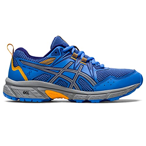 ASICS Kid's Gel-Venture 8 Grade School Running Shoes, 3, Blue Coast/Dive Blue