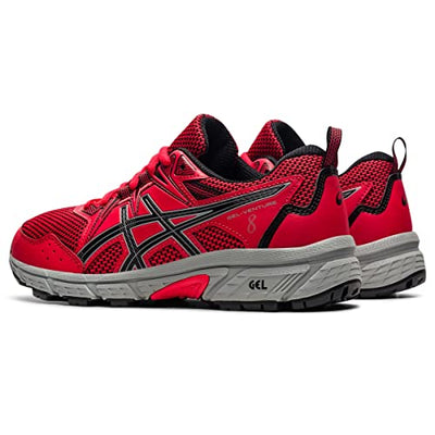 ASICS Kid's Gel-Venture 8 Grade School Running Shoes, 1.5, Electric RED/Black