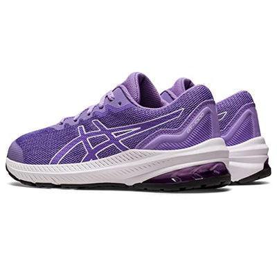 ASICS GT1000 11 GS Girls Youth Running 45 M US Big Kid VioletAmethystWhite