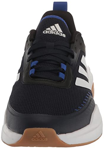 adidas Men's V Cross Trainer, Ink/White/Lucid Blue, 7