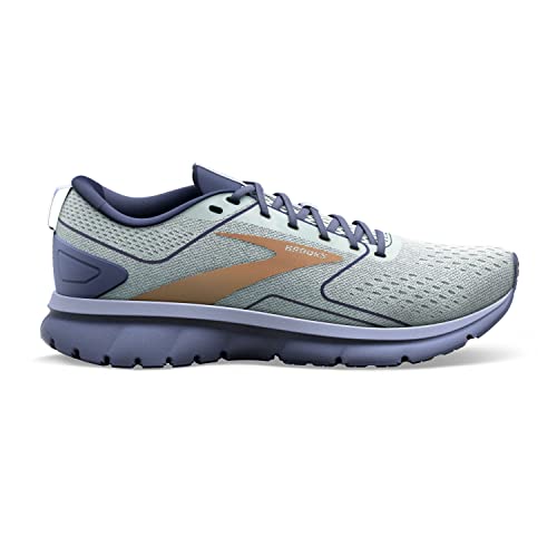 Brooks Women's Transmit 3 Running Shoe - Spa Blue/Neo Pink/Copper - 10.5 Medium