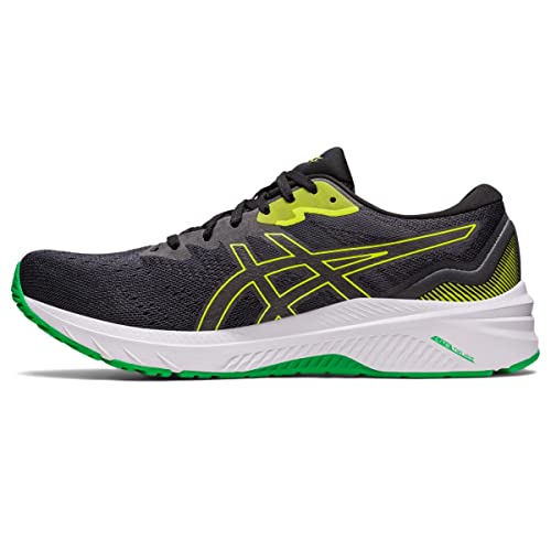 ASICS GT1000 11 Running Shoe Mens Running 12 DM US BlackGreenYellow