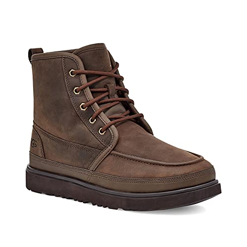 UGG Men's Neumel High Moc WeatherBoot, Grizzly, 8