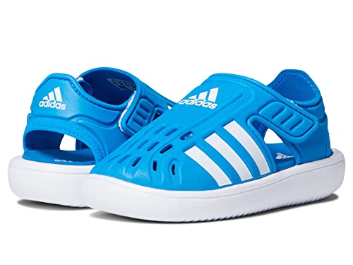 adidas Baby Boy's Water Sandals (Infant/Toddler) Blue Rush/White/Blue Rush 4 Toddler M