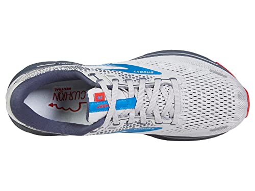 Brooks Single Shoe Ghost 14 Grey/Blue/Red 8 Left D (M)