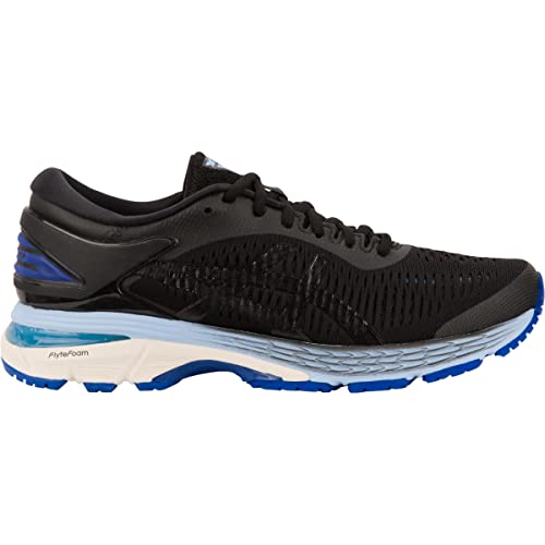 ASICS Women's Gel-Kayano 25 Running Shoes, 10M, Black/ASICS Blue