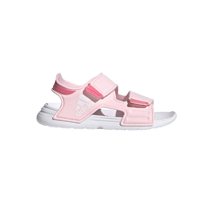 adidas Kids Girls Altaswim Slip On Casual Sandals Casual - Pink 13 Little Kid