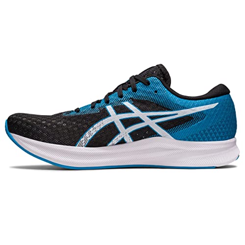 ASICS Men's Hyper Speed 2 Running Shoes, 9.5, Black/Island Blue