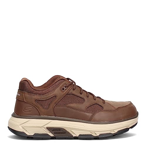 Skechers Max Stout ST Alloy Toe Brown 10 EE - Wide