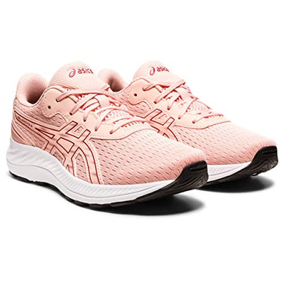 ASICS Kid's Gel-Excite 9 Grade School Running Shoes, 4.5, Frosted Rose/Cranberry