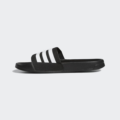 adidas Men's Adilette Shower Slides Black/White/White 5