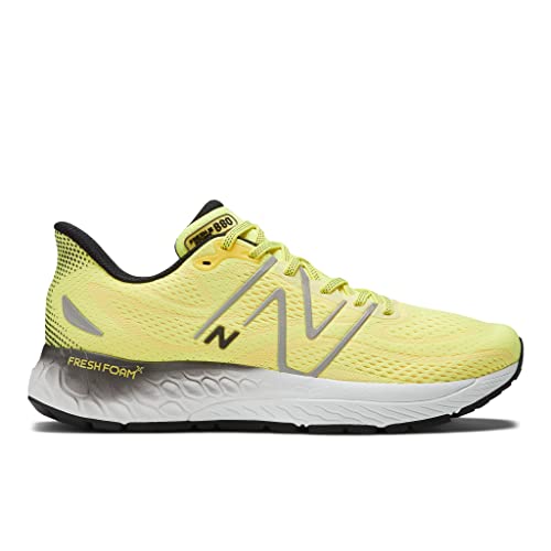 New Balance Men's Fresh Foam X 880v13 Running Shoe Cosmic Pineapple/Silver Metallic 15 Wide