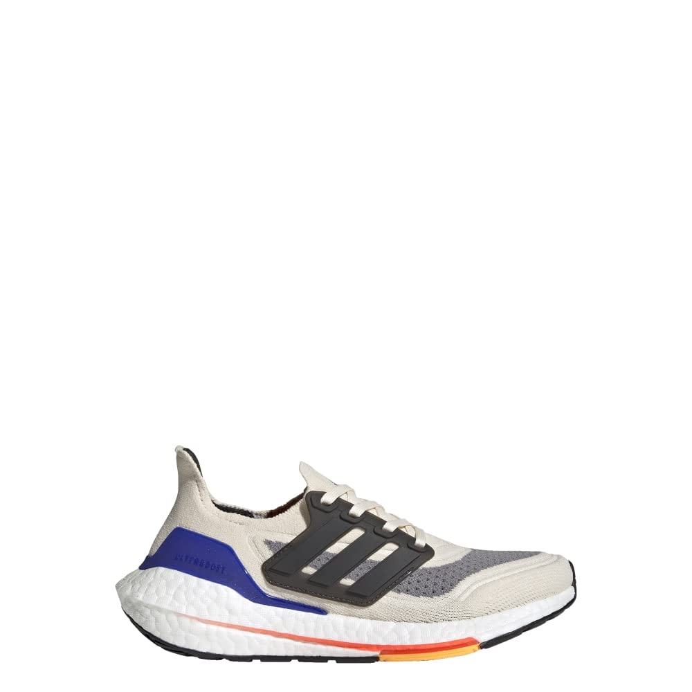 adidas Ultraboost 21 (Big Kid) Wonder White/Carbon/Solar Red 6 Big Kid M