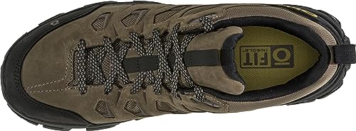 Oboz Men's Sawtooth X Low B-Dry Hiking Shoes, Sediment, 13