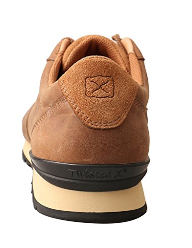 Twisted X Men's Saddle Athleisure Shoes Brown 10.5 D