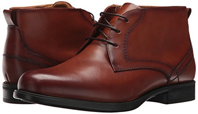 Florsheim Men's Medfield Chukka Boot, Cognac, 8 Wide