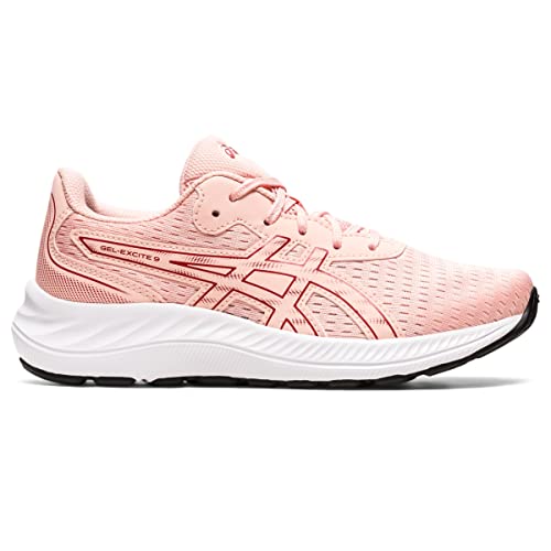 ASICS Kid's Gel-Excite 9 Grade School Running Shoes, 4.5, Frosted Rose/Cranberry