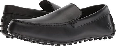 Sperry Men's Hamilton II Venetian Driving Style Loafer, Black, 9 M US