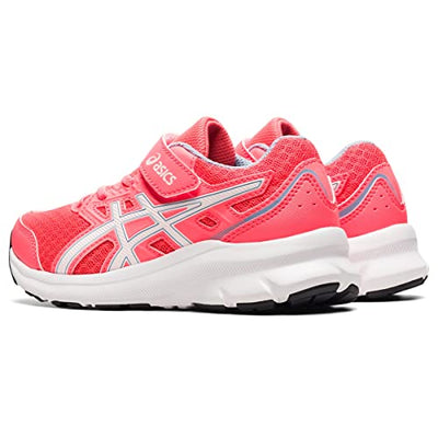 ASICS Girl's Jolt 3 PS (Toddler/Little Kid) Blazing Coral/White 11 Little Kid M