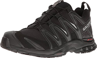 Salomon Men's XA Pro 3D ClimaShield Waterproof Trail Running Shoe, Black/Black/Magnet, 13 M US