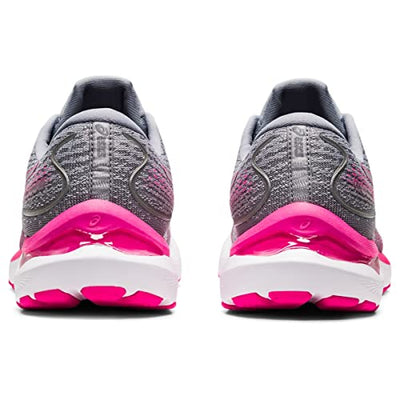 ASICS Women's Gel-Cumulus 24 Running Shoes, 5, Sheet Rock/Pink GLO