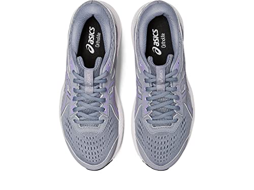 ASICS Women's Gel-Contend 8 Running Shoes, 11.5, Sheet Rock/Digital Violet