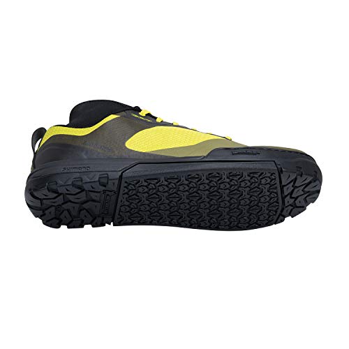 SHIMANO SH-GR701 Versatile Flat Pedal Trail Shoe, Yellow, 7.5-8 Men (EU 41)