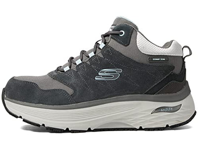 Skechers Max Cushioning Arch Fit Comp Toe Charcoal 9 B (M)