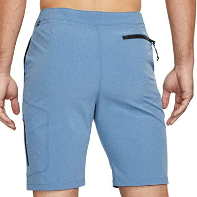 Nike Merge Men's 9" Dri-FIT Hybrid Active Shorts (32, Dark Marina Blue)