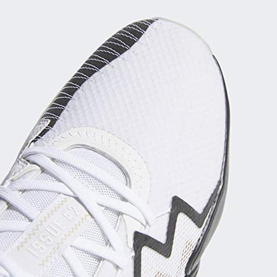 adidas Men's D.o.n. Issue 2 6.5 Cloud White/Core Black/Gold Metallic